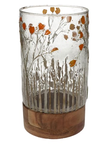 Kersten Kaarshouder "Dried Flowers" kleurloos - (H)25 x Ø 13 cm