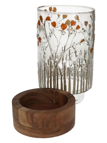 Kersten Kaarshouder "Dried Flowers" kleurloos - (H)25 x Ø 13 cm
