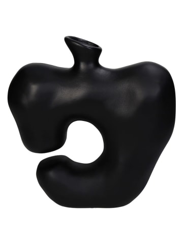 Kersten Vase "Irregular" in Schwarz - (B)23 x (H)24 x (T)8 cm