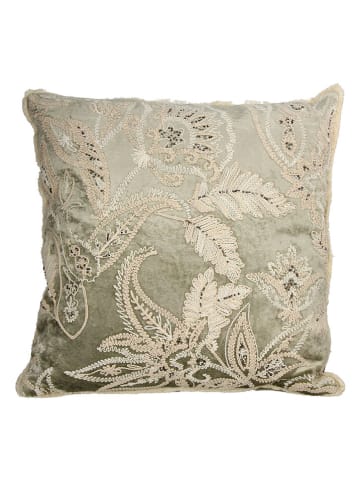Kersten Kussen "Leafs" beige - (L)45 x (B)45 cm