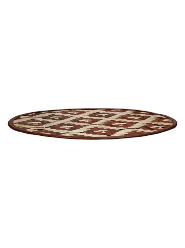 Kersten 6er-Set: Tischsets in Braun/ Beige - Ø 35 cm