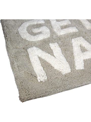Kersten Badematte "Get Naked" in Taupe - (L)50 x (B)80 cm
