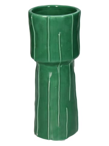 Kersten Vase in Grün - (H)22 x Ø 8,7 cm