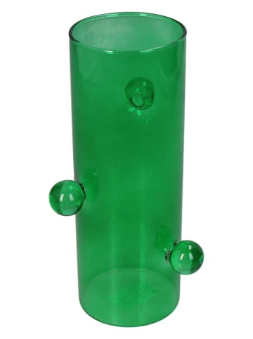 Kersten Vase in Grün - (H)18 x Ø 8,8 cm