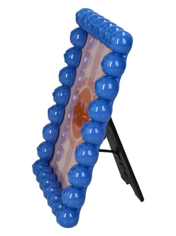 Kersten 2-delige set: fotolijsten "Smiley" blauw