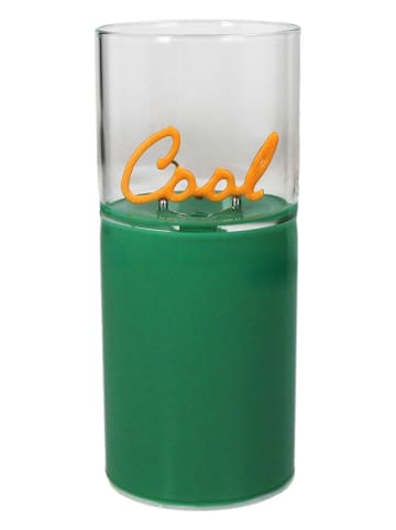 Kersten Dekoracyjna lampa LED "Cool" w kolorze zielonym - wys. 15 x Ø 6,5 cm
