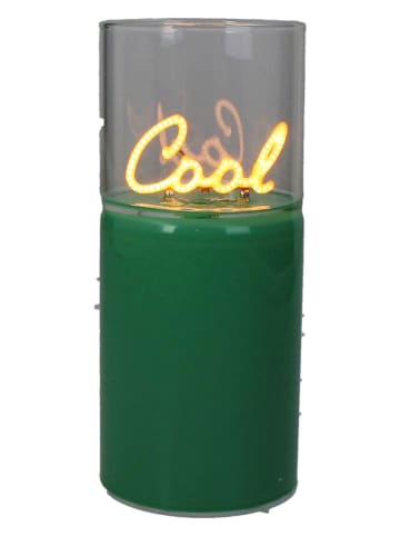 Kersten LED-Dekoleuchte "Cool" in Grün - (H)15 x Ø 6,5 cm