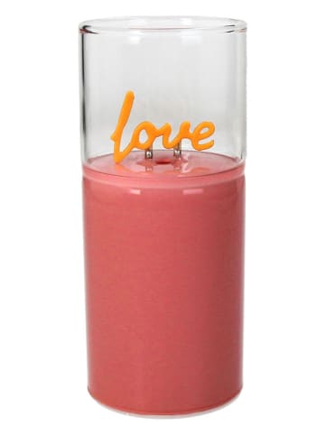 Kersten LED-Dekoleuchte "Love" in Rot - (H)15 x Ø 6,5 cm
