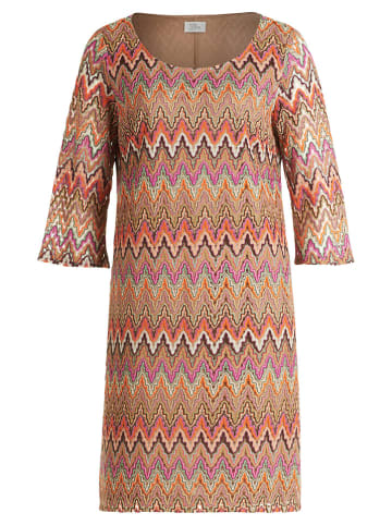 Vera Mont Kleid in Hellbraun/ Orange