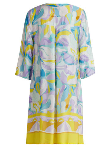 Vera Mont Kleid in Hellblau/ Gelb/ Lila