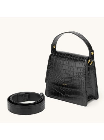 JW PEI Henkeltasche "Fae" in Schwarz - (B)18,8 x (H)17,5 x (T)8 cm