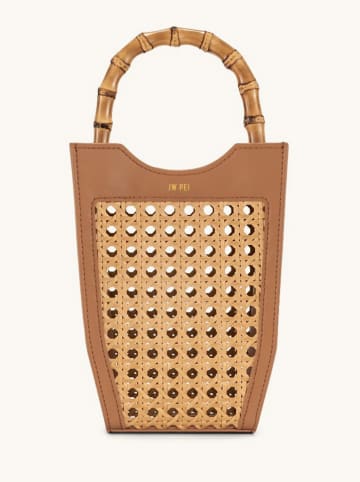 JW PEI Henkeltasche "Fei" in Hellbraun - (B)14 x (H)18,5 x (T)5,5 cm
