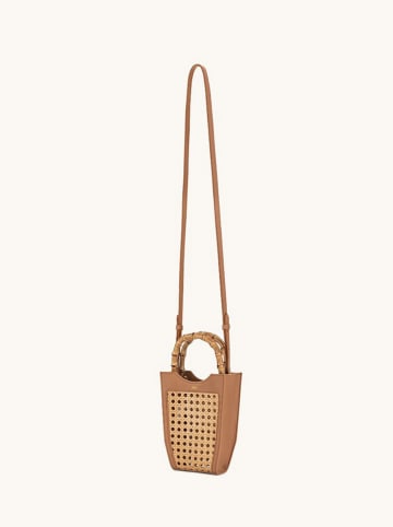 JW PEI Henkeltasche "Fei" in Hellbraun - (B)14 x (H)18,5 x (T)5,5 cm