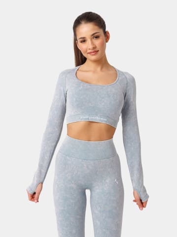 Carpatree Trainingsshirt "Yasmine" in Grau