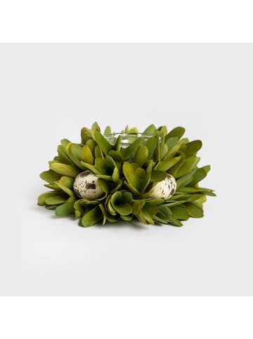 Homla Kaarshouder "Kiri" groen - Ø 17  cm