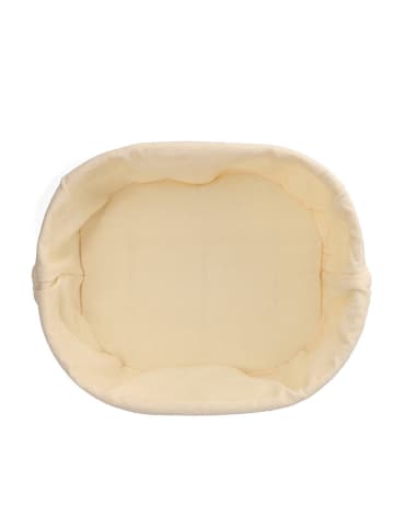Homla Brotkorb "Duncan" in Beige/ Gold - (B)25 x (H)10 cm