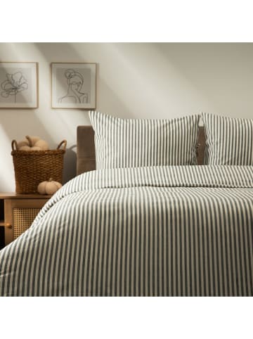 Homla Beddengoedset "Zola" crème/grijs