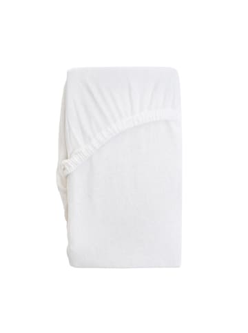 Homla Jersey hoeslaken "Claire" wit - (L)200 x (B)200 cm