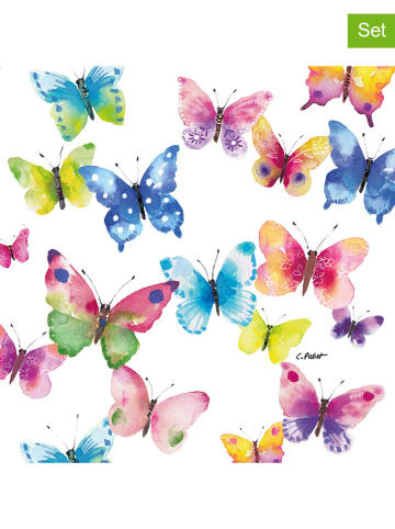 ppd Serwetki (40 szt.) "Butterfly Phantasy" ze wzorem
