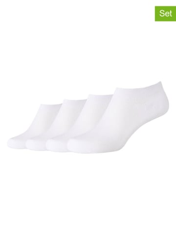 Skechers 4er-Set: Socken in Weiß