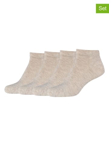 Skechers 4-delige set: sokken beige