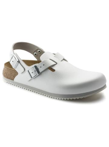 Birkenstock Leren clogs "Tokio" wit