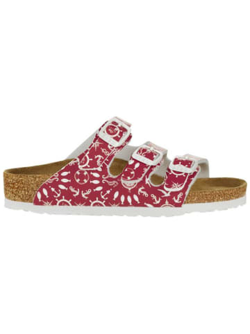 Birkenstock Pantoletten "Florida" in Rot