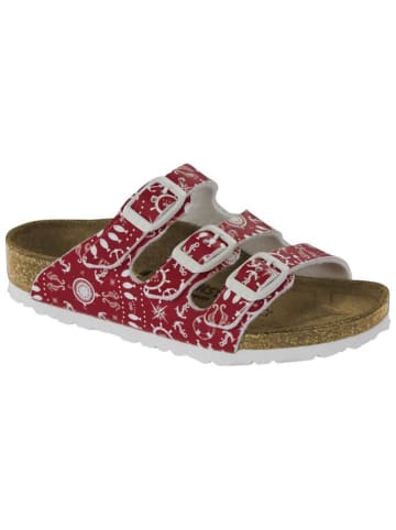 Birkenstock Pantoletten "Florida" in Rot