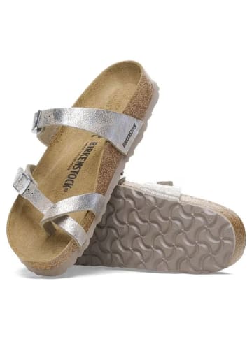 Birkenstock Japonki "Mayari" w kolorze srebrnym