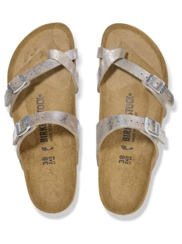 Birkenstock Teenslippers "Mayari" zilverkleurig