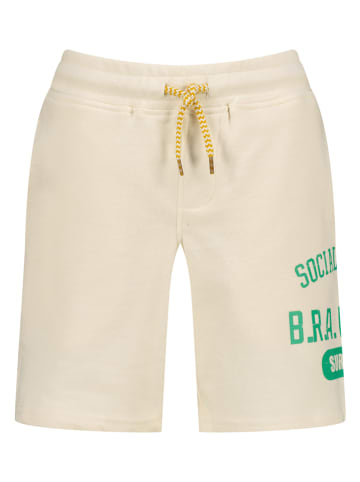 Vingino Shorts in Creme/ Grün