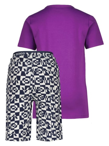 Vingino Pyjama zwart/paars