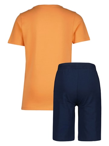 Vingino Pyjama donkerblauw/oranje