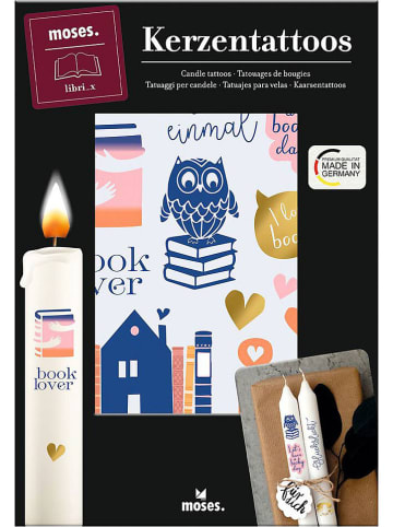 moses. Naklejki na świeczki - 8+