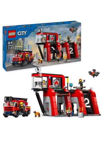 LEGO LEGO® City Brandweerkazerne met draaibare ladderwagen - vanaf 6 jaar