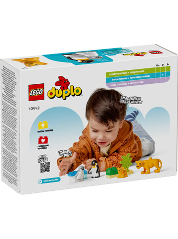 LEGO LEGO® DUPLO® Town Wilde dierenfamilies: pinguïns en leeuwen - vanaf 2 jaar