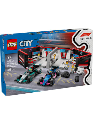 LEGO LEGO® City F1® Garage with Mercedes-AMG and Alpine racing cars - 7+