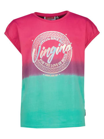 Vingino Shirt in Türkis/ Pink