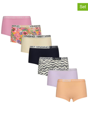 Vingino 7er-Set: Pantys in Bunt