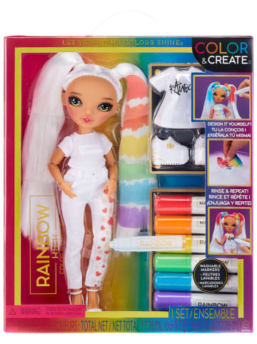 Rainbow High Puppe "Rainbow High Watercolor & Create-Green" - ab 4 Jahren (Überraschung)