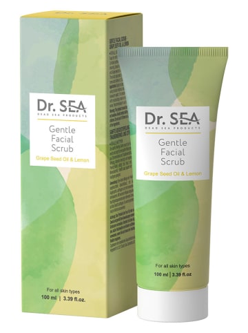 DR. SEA Peeling do twarzy "Gentle - Grape Seed Oil & Lemon" - 100 ml