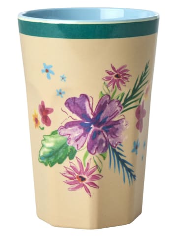 Rice Becher in Beige/ Hellblau - 400 ml