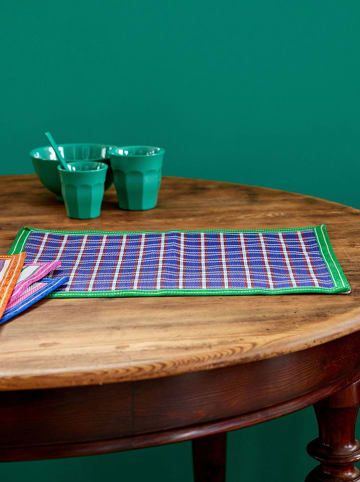 Rice Placemat paars/groen - (L)32 x (B)42 cm