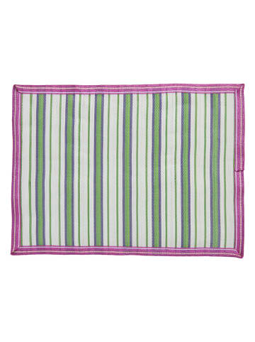 Rice Tischset in Grün/ Lila - (L)32 x (B)42 cm