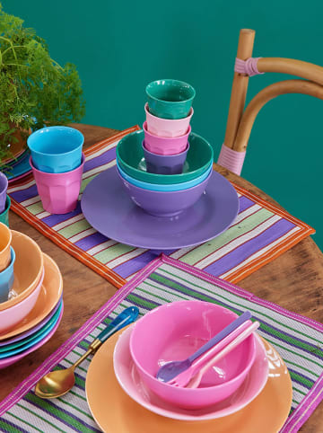 Rice Placemat groen/paars/oranje - (L)32 x (B)42 cm