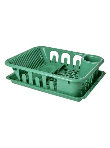 Rice Abtropfgestell in Grün - (B)46 x (H)35 x (T)11,5 cm