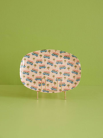 Rice Speiseteller in Creme/ Bunt - (B)30 x (H)22 cm