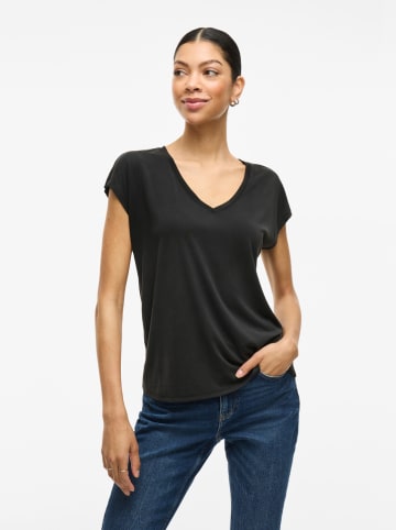 Vila Shirt in Schwarz