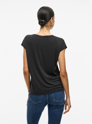 Vila Shirt in Schwarz