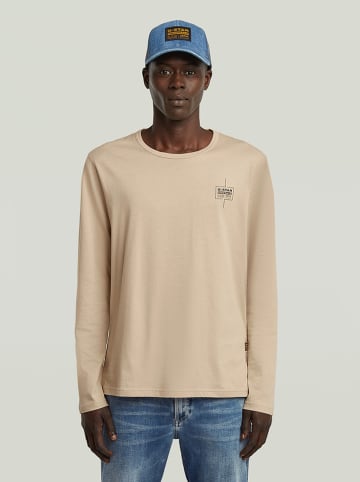 G-Star Longsleeve in Beige
